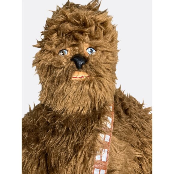 Chewbacca Plush Toy Disney Parks Authentic Original Star Wars Collectible 18 In - Picture 2 of 15